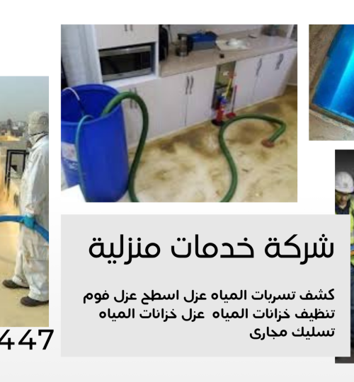 تنظيف وعزل خزانات المياه بالرياض